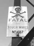 Fatal to touch wires